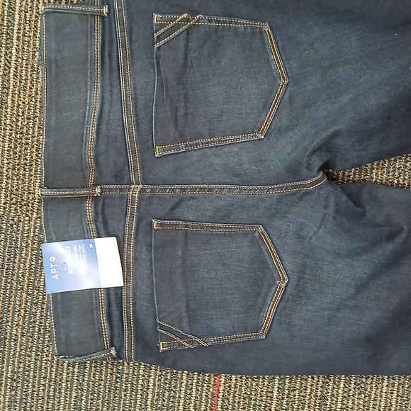 NWT Apt 9 Book Cut Tummy Control Denim Jeans Size 8S - Picture 7 of 8